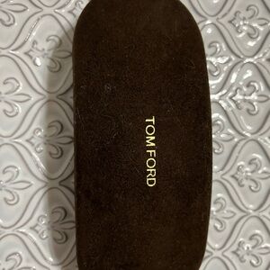 Tom Ford Dark Brown Eyewear Case (CASE ONLY)